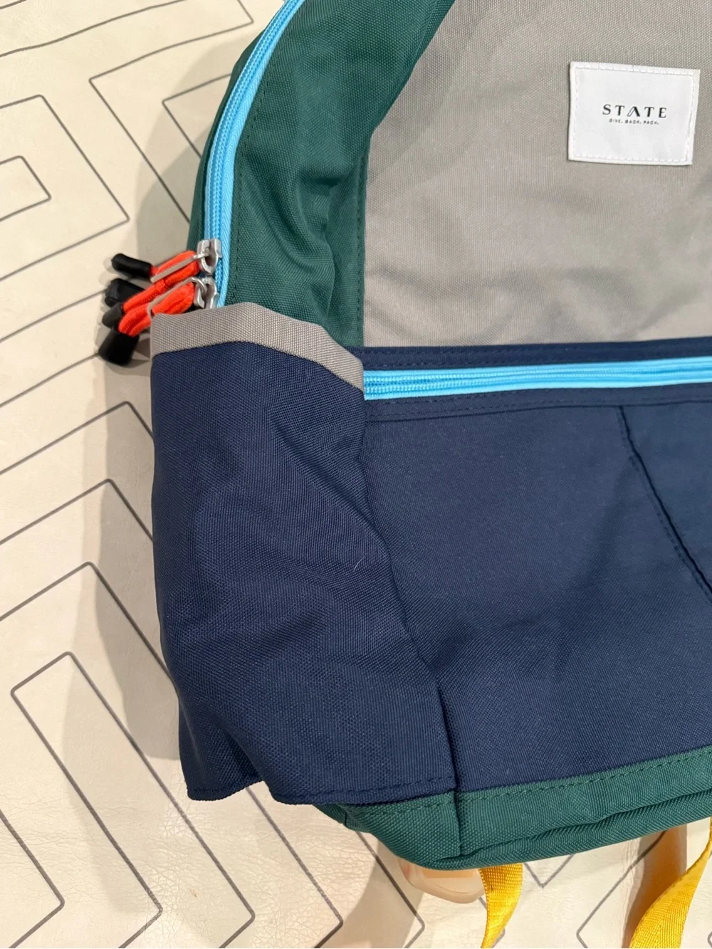 STATE colorblock backpack